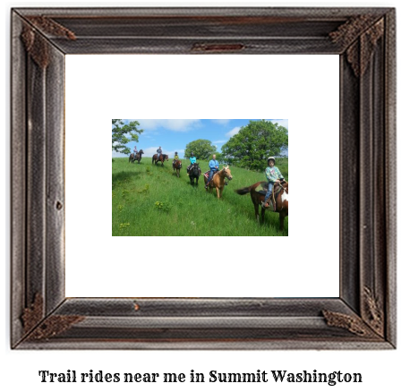 trail rides near me in Summit, Washington